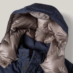 ZANTER VINTAGE DOWN JACKET - NAVY -BARBOUR shop 008 1024x1024@2x