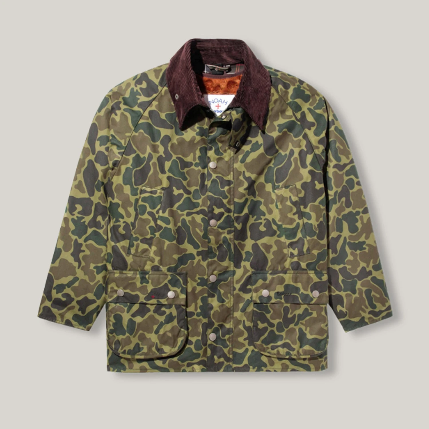 BARBOUR X NOAH WAX BEDALE - CAMO 4 BARBOUR X NOAH WAX BEDALE - CAMO - Image 2