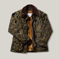 BARBOUR X NOAH WAX BEDALE - CAMO
