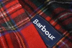 BARBOUR TEVIOT TARTAN SCARF - ROYAL -BARBOUR shop BARBOURDETAILS 37 1024x1024@2x