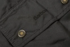 BARBOUR HIGHCLERE WAX JACKET - OLIVE -BARBOUR shop BARBOURDETAILS 3 1024x1024@2x