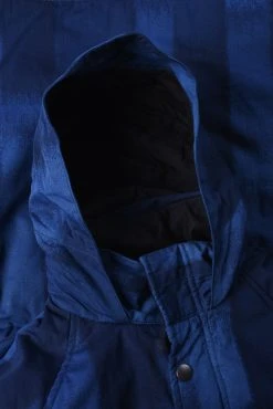 BLUE BLUE JAPAN COTTON SPLASHED PATTERN PURE INDIGO PRINT PADDED COAT -BARBOUR shop BBJ CabournAcc March092022 163 1024x1024@2x