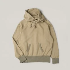 NIGEL CABOURN MAINLINE FRENCH TERRY 50S PARKA - KHAKI