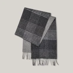 BARBOUR LEVEN SCARF - GREYSTONE