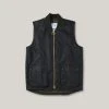 BARBOUR RIB COLLAR WESTMORLAND VEST - SAGE