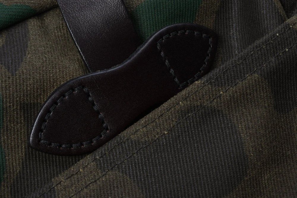 FILSON WAXED RUGGED TWILL TOTE BAG WITH ZIPPER - DARK WAX SHRUB CAMO 7 FILSON WAXED RUGGED TWILL TOTE BAG WITH ZIPPER - DARK WAX SHRUB CAMO - Image 5