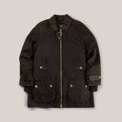 BARBOUR NORWOOD WAX JACKET - OLIVE