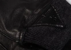 Alternative view of SNOW PEAK MILITARY LEATHER GLOVES - BLACK