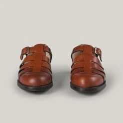 KLEMAN DIMORI OAK SHOE - BRIQUE -BARBOUR shop Kleman milligram Nov052021 35 1024x1024@2x