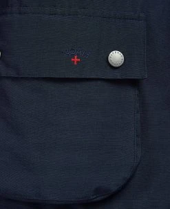BARBOUR X NOAH 60/40 BEDALE CASUAL - NAVY -BARBOUR shop MCA0895NY71 08detaild 1 1024x1024@2x