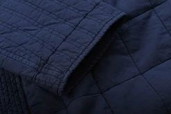 SNOW PEAK PATCHWORK QUILTED NORAGI COAT - NAVY -BARBOUR shop SNOWPEAKDETAILS 56 1024x1024@2x