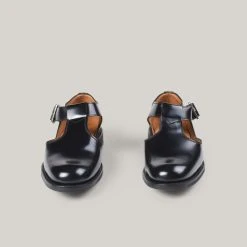 SANDERS FEMALE MILITARY SANDAL - BLACK -BARBOUR shop Sanders U V July162021 24 1024x1024@2x