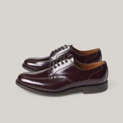 SANDERS APRON DERBY - BURGUNDY -BARBOUR shop Sanders U V July162021 2 1024x1024@2x