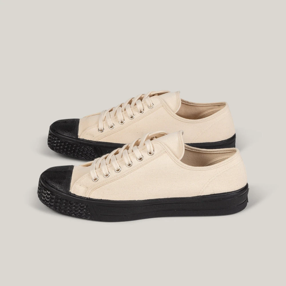 US RUBBER MILITARY LOW TOP - OFF WHITE 4 US RUBBER MILITARY LOW TOP - OFF WHITE - Image 2