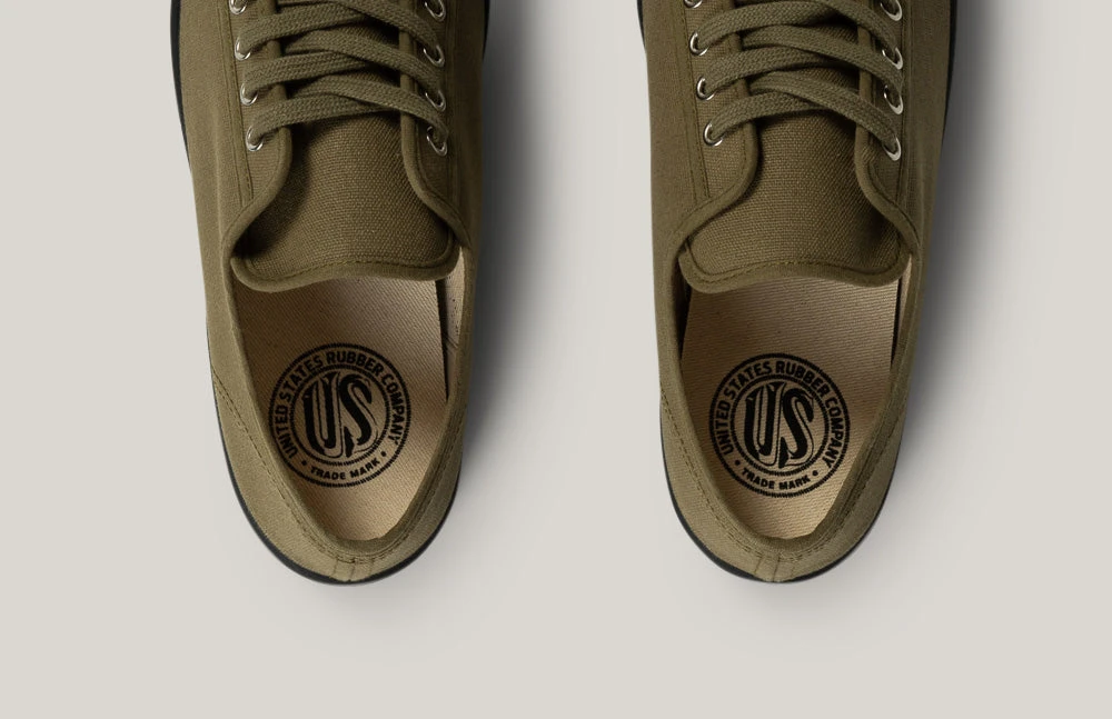 US RUBBER MILITARY LOW TOP - MILITARY GREEN 7 US RUBBER MILITARY LOW TOP - MILITARY GREEN - Image 5