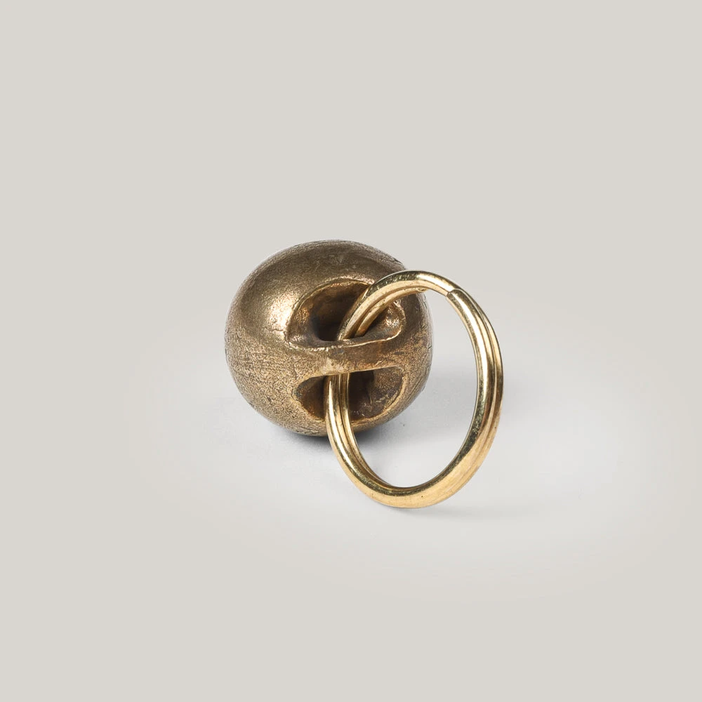 TENDER CO. LOST WAX CAST BRASS BALL KEYCHAIN 4 TENDER CO. LOST WAX CAST BRASS BALL KEYCHAIN - Image 2