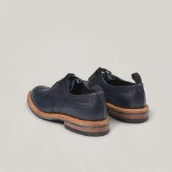 USED TRICKER'S BOURTON BROGUES - NAVY ANILINE 10 USED TRICKER'S BOURTON BROGUES - NAVY ANILINE -BARBOUR shop U V 30032022 88 1024x1024@2x