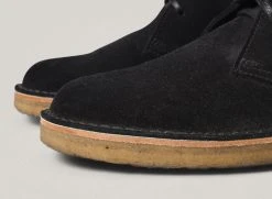 USED CLARKS SUEDE DESERT BOOT - BLACK -BARBOUR shop U V Footwear July212022 30 1024x1024@2x