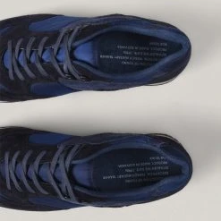 USED REPRODUCTION OF FOUND FRENCH MILITARY TRAINER - NAVY -BARBOUR shop U V Footwear July212022 95 1024x1024@2x