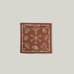 SNOW PEAK OG COTTON NOASOBI BANDANA - ORANGE