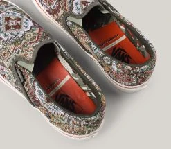 VANS VAULT X NIGEL CABOURN CLASSIC SLIP ON LX - CARPET GREEN MIX -BARBOUR shop VansVaultxNigelCabourn FW21 28 1024x1024@2x