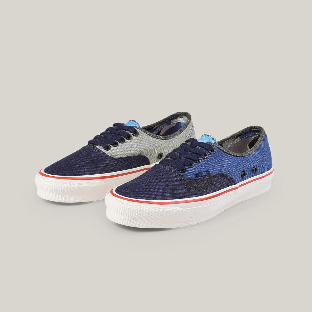 VANS VAULT X NIGEL CABOURN OG AUTHENTIC LX - CRAZY NAVY MIX 3 VANS VAULT X NIGEL CABOURN OG AUTHENTIC LX - CRAZY NAVY MIX