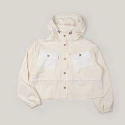 W'MENSWEAR LANDING PARKA - OFF-WHITE