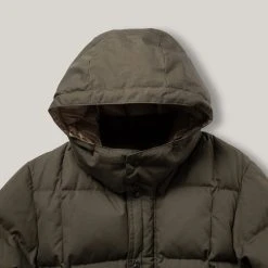 ZANTER VINTAGE DOWN JACKET - KHAKI -BARBOUR shop Zanter PPHH 4 1024x1024@2x