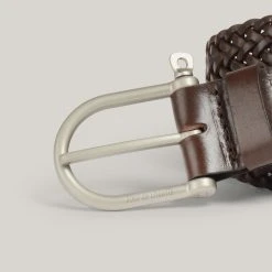 BLEU DE CHAUFFE MANILLE 2 TRESSE BELT - PALISSANDRE -BARBOUR shop belt4 1024x1024@2x