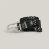 BLEU DE CHAUFFE MANILLE 2 TRESSE BELT - NOIR -BARBOUR shop belt5 1024x1024@2x