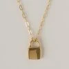 MEREWIF HOLMES PADLOCK NECKLACE 1 MEREWIF HOLMES PADLOCK NECKLACE -BARBOUR shop merewif homes necklace gold 1024x1024@2x