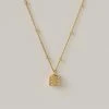 MEREWIF LITTLE LUCK NECKLACE -BARBOUR shop merewif little luck necklace gold 1024x1024@2x